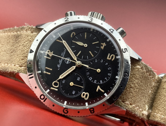 1950 UNPOLISHED Chronograph type XX TRITIUM  flyback
