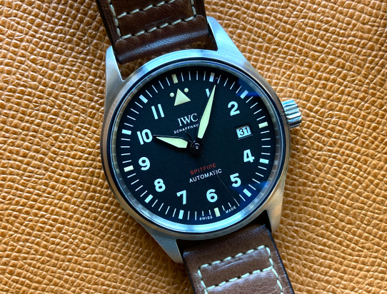 2021 Spitfire Automatic IW326803 Black Dial Full Set