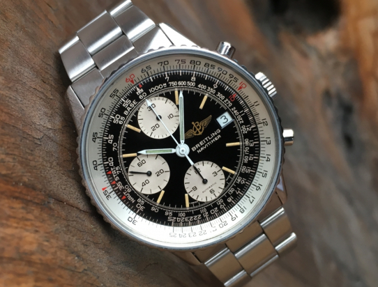 1990 OLD NAVITIMER 13019 FULL TRITIUM